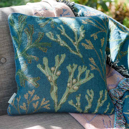 Intertidal Seaweed Woven Cushion Cover