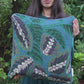 Indoor Jungle Window Woven Cushion Cover